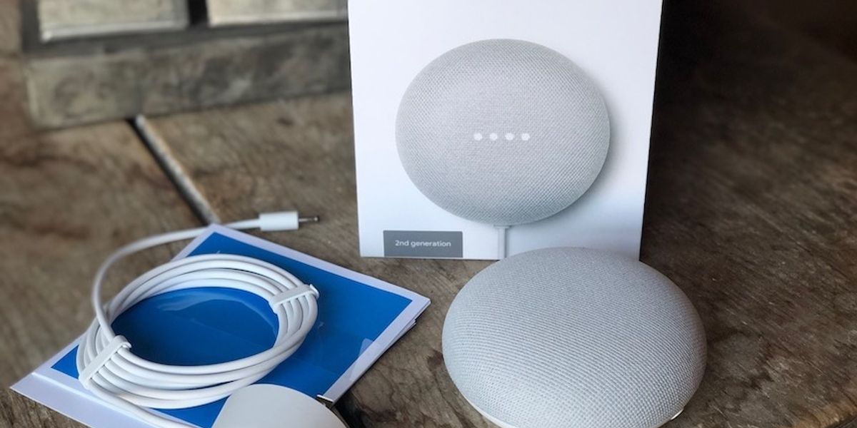 Google Nest Mini Smart Speaker Grey