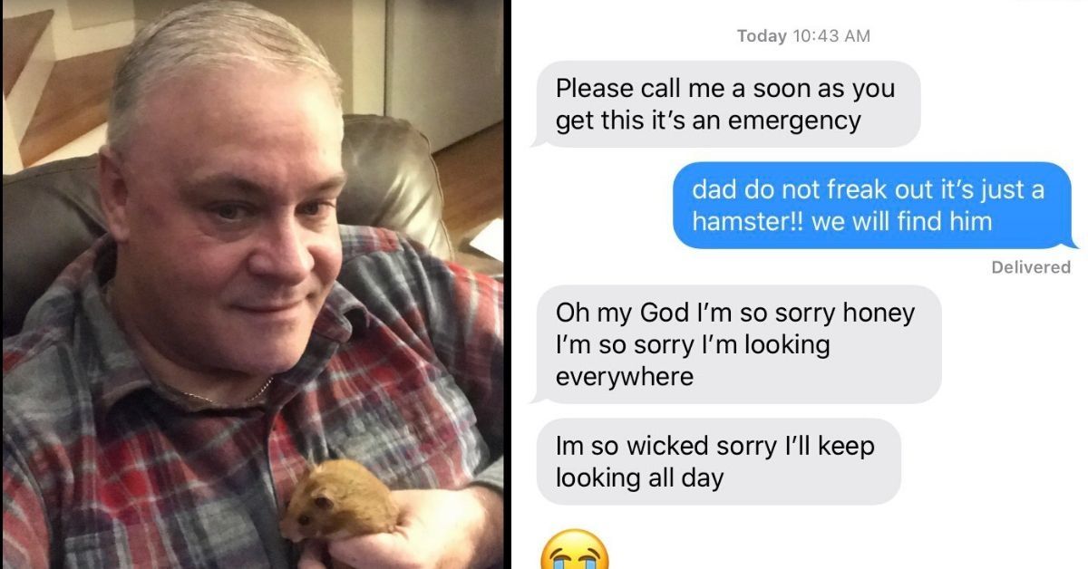 Boston Dad Has A Meltdown After Losing His Daughter's Pet Hamster—Then Goes To Extreme Lengths To Find Him