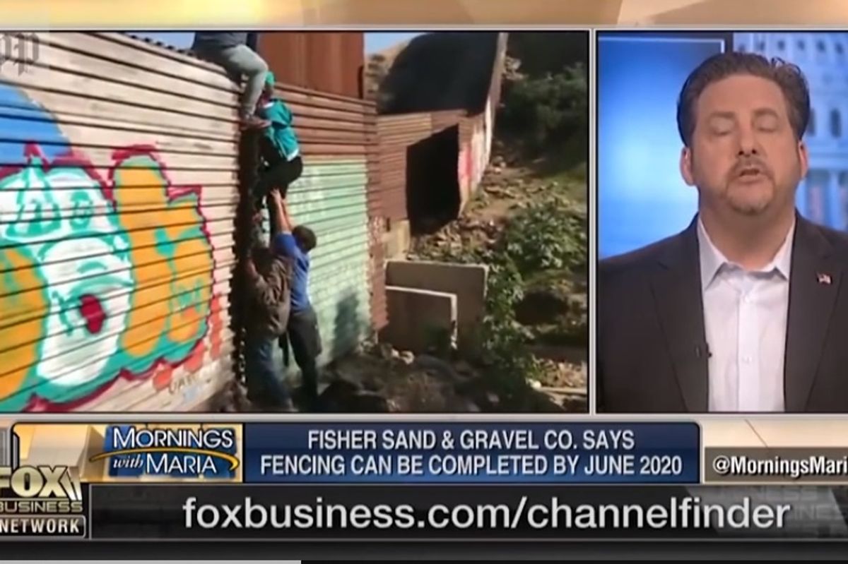 Who Shall Build The Wall? Oh, Just Some Fox Dude Who Loves Licking Trump's Butt