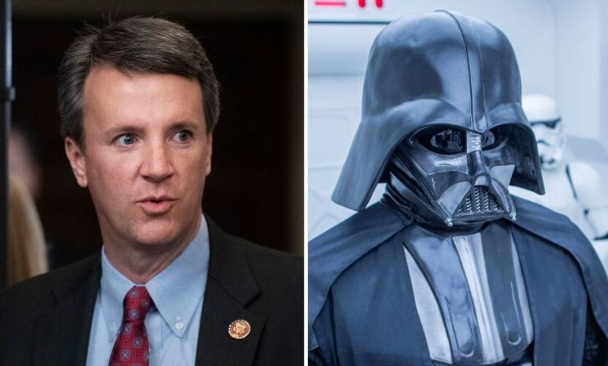 GOP Congressman Gets Dragged for Awkward 'Star Wars' Metaphor Portraying Impeachment Probe as the 'Empire'