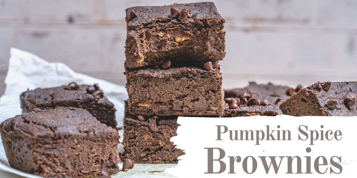 Pumpkin Chocolate Brownies (Vegan | Paleo | Gluten Free)