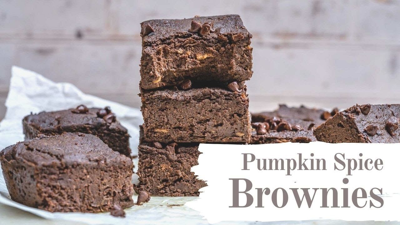Pumpkin Chocolate Brownies (Vegan | Paleo | Gluten Free)