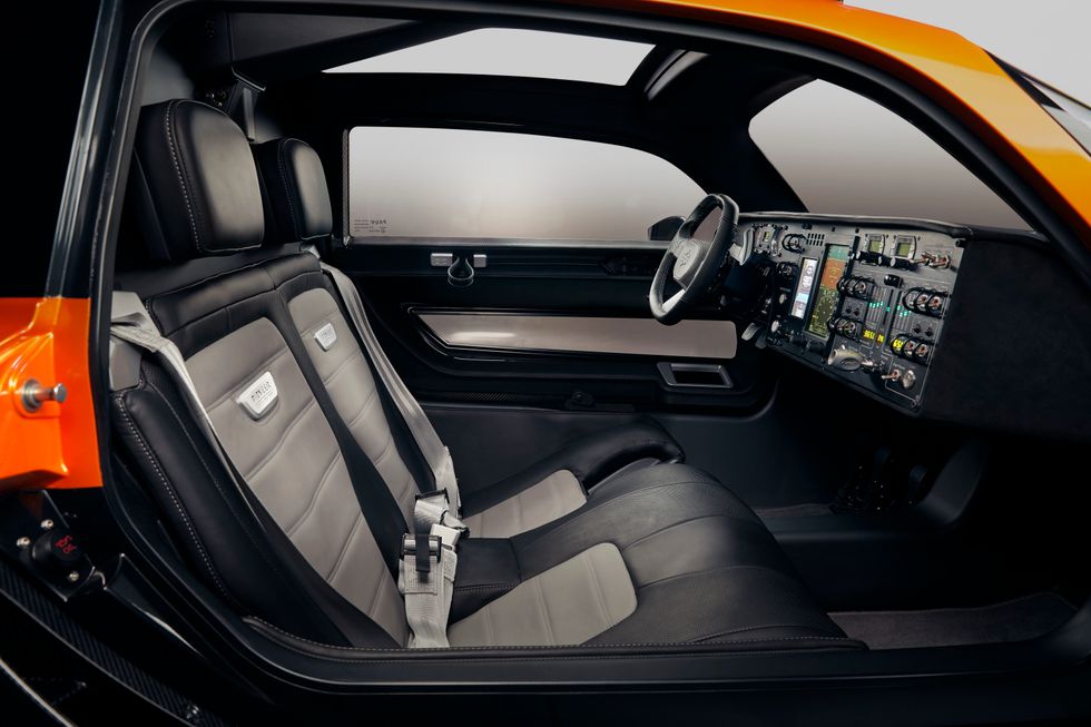 Pal-V Liberty Pioneer Edition flying car interior