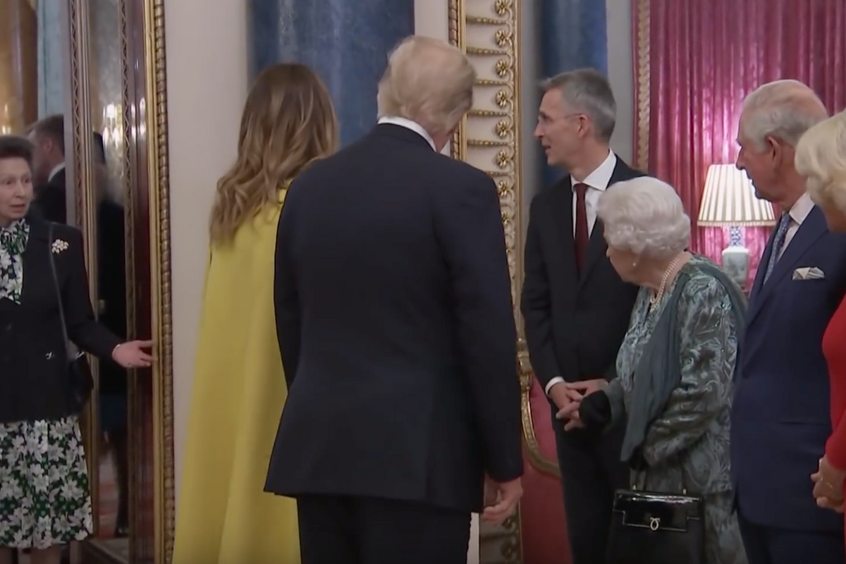 There Aren't Enough 10-Foot Poles In England For Princess Anne To Touch Donald Trump