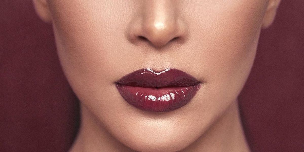 Happy Holidays From Kim Kardashian's Lips