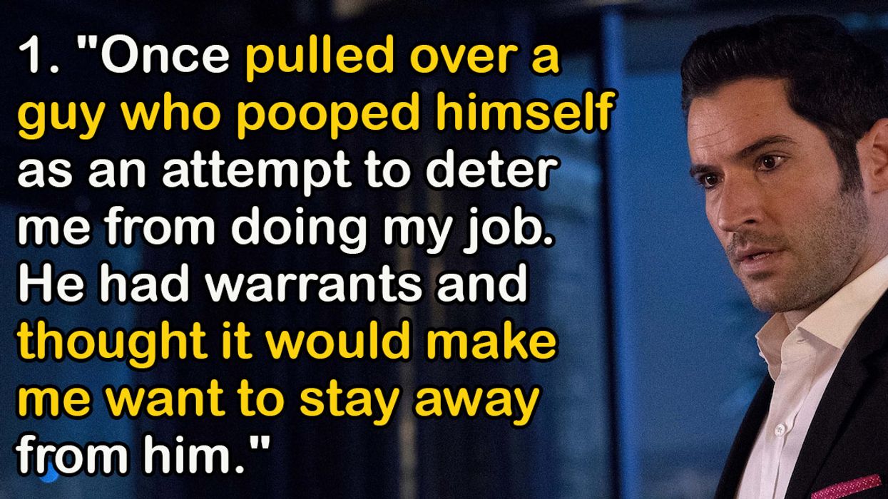 Police Officers Recall The Strangest Person They've Ever Pulled Over