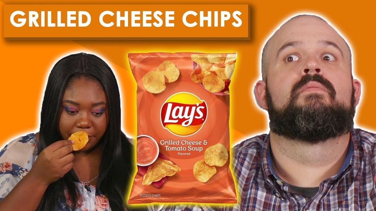 Would you try grilled cheese chips?