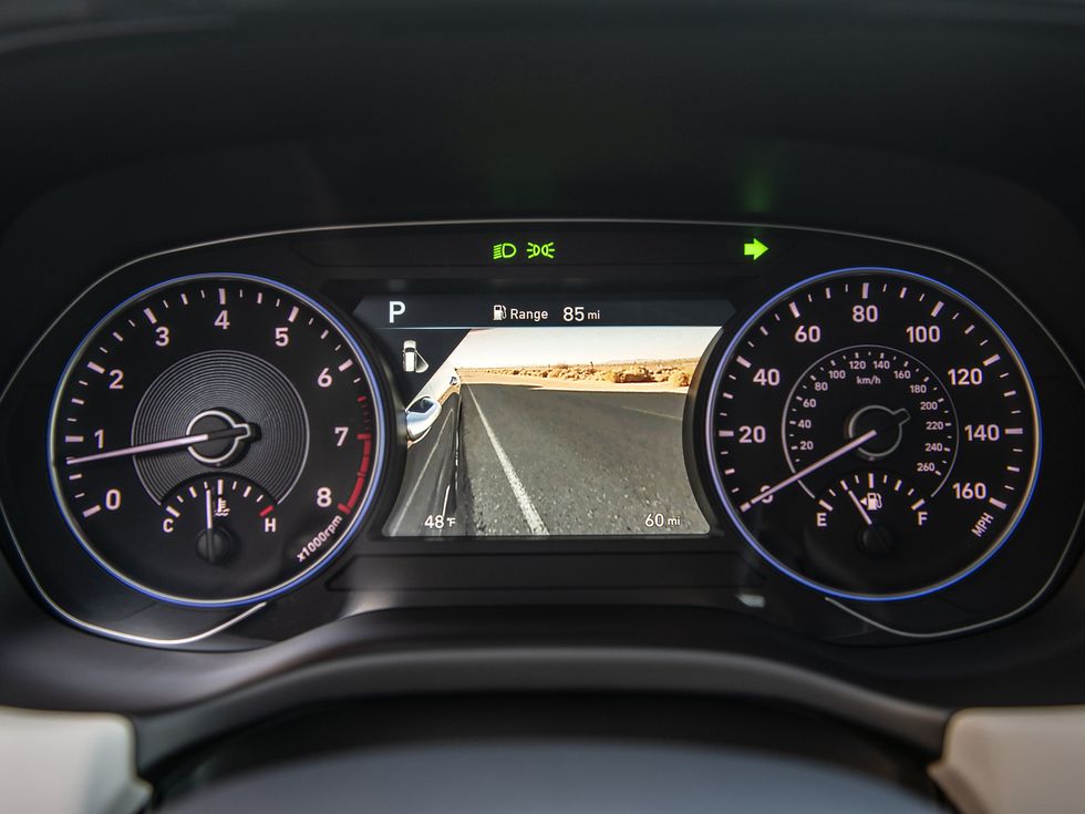 2020 Hyundai Palisade blind spot monitoring