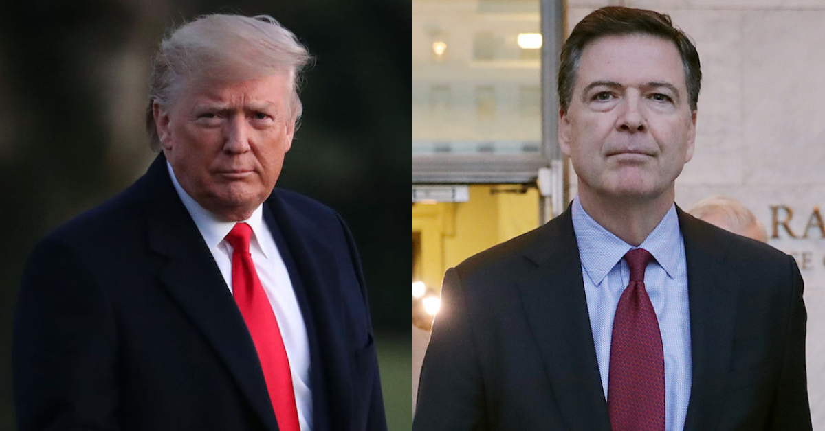 James Comey Describes the Four Stages of Being the Subject of Donald Trump's Attacks and It's Brutal...for Trump