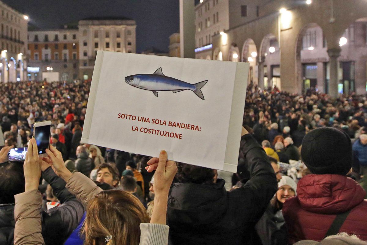 Le sardine prima offendono poi piangono
