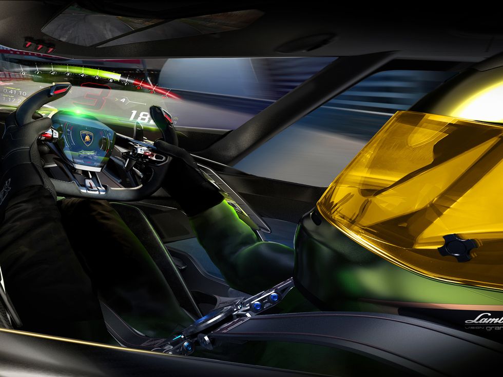 Lamborghini Introduces Lambo V12 Vision Gt For Gran Turismo Sport Automotivemap