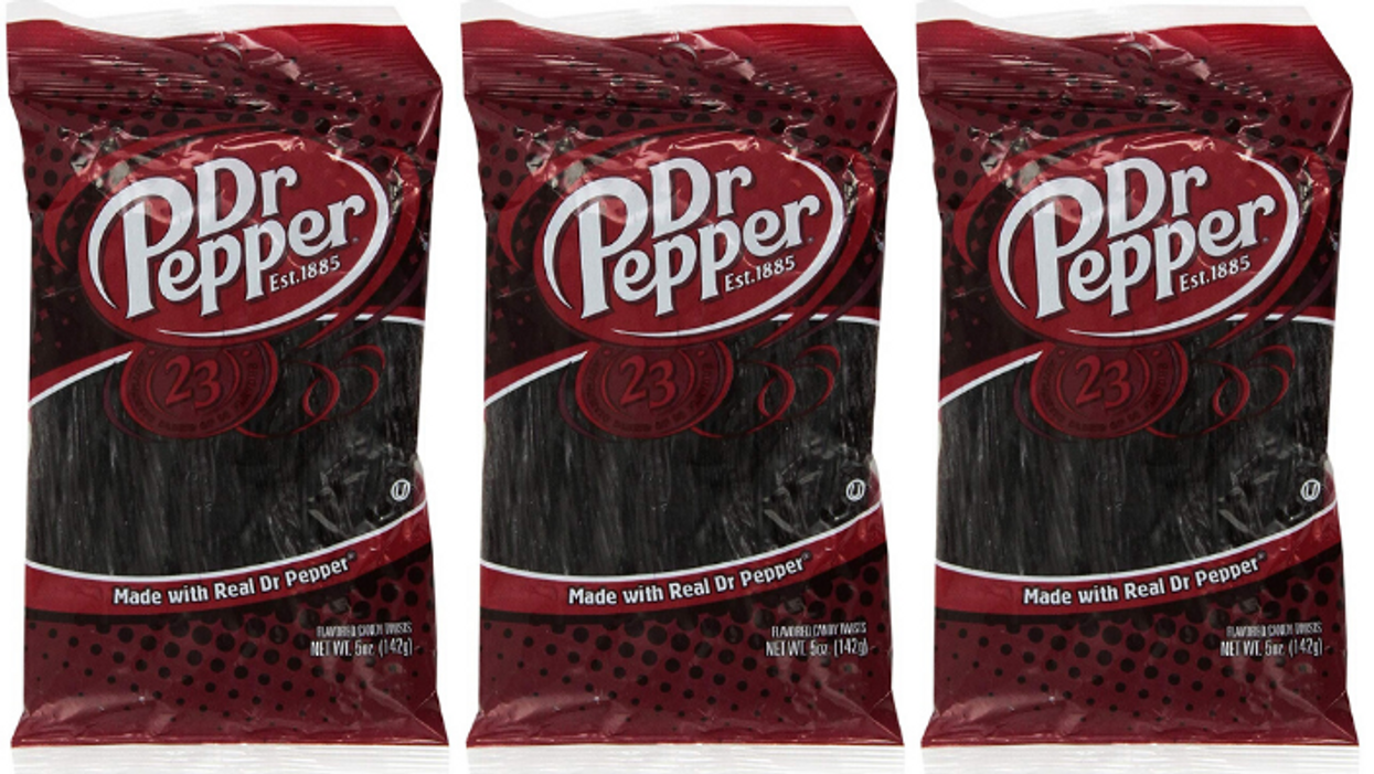 Dr Pepper licorice twists exist so you can finally chew your favorite soda