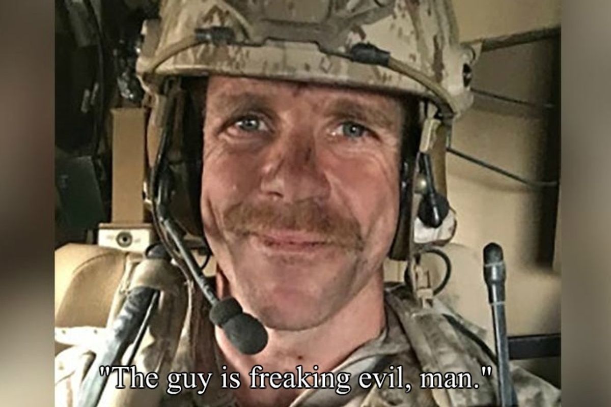 This Is Trump's 'Real American Hero,' Eddie Gallagher