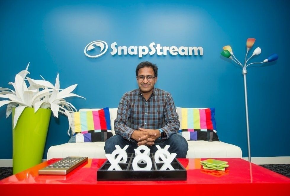 Rakesh Agrawal, founder and CEO of SnapStream InnovationMap