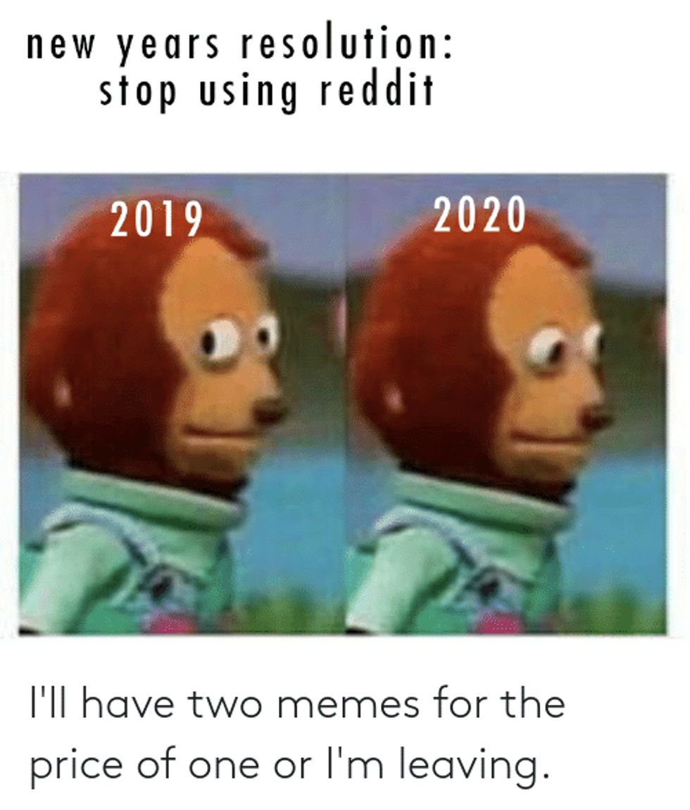 The Best New Years Resolution Memes For 2020 Second Nexus