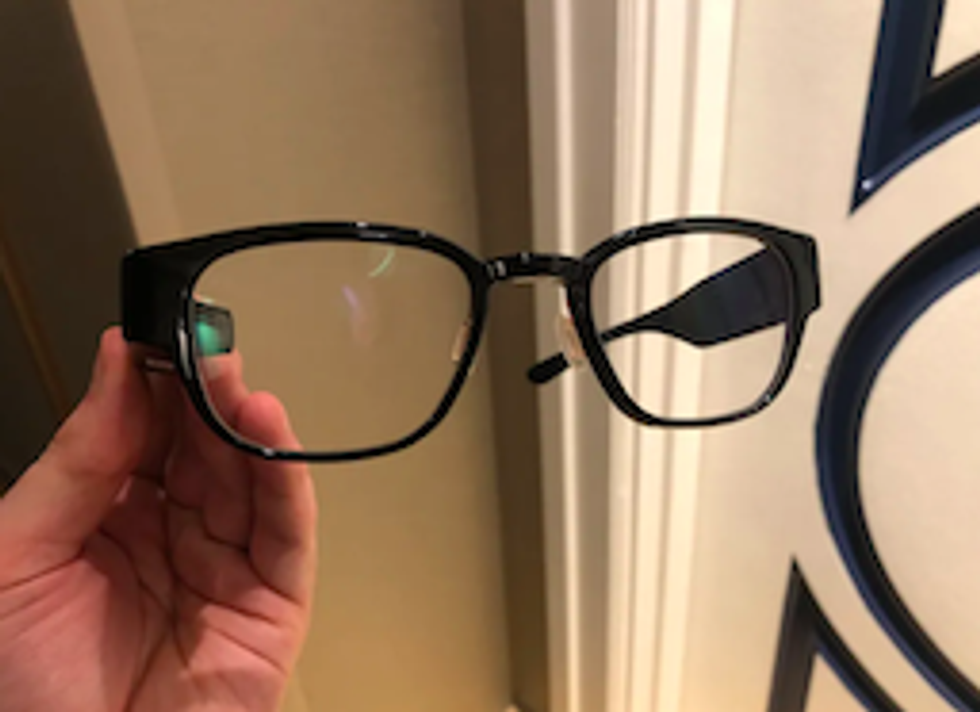 The North Focals smart glasses