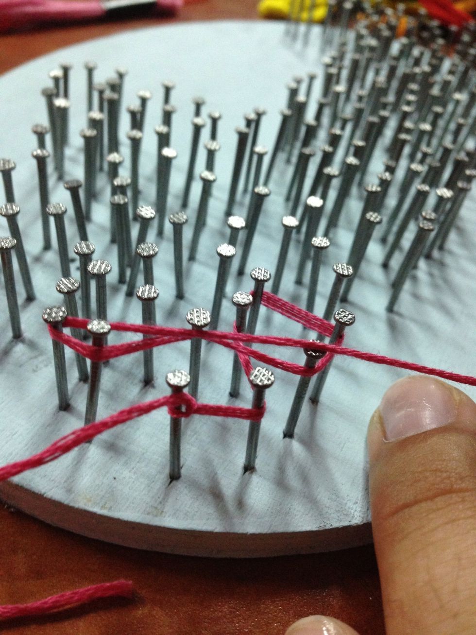 How to make nail & string art - B+C Guides