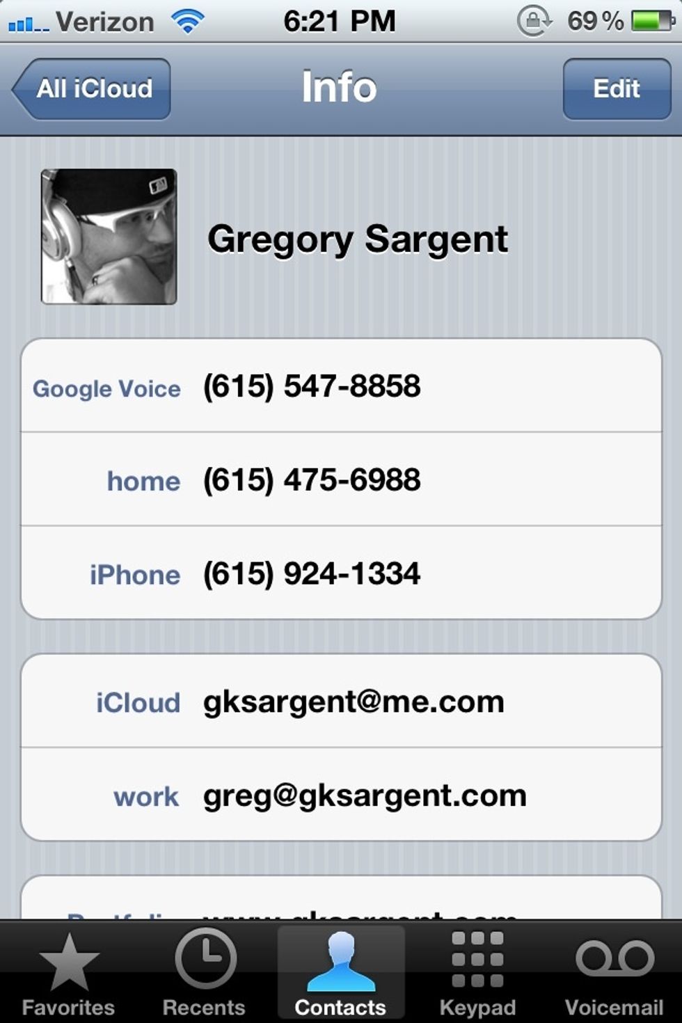 How to send your contact card via text or email - B+C Guides