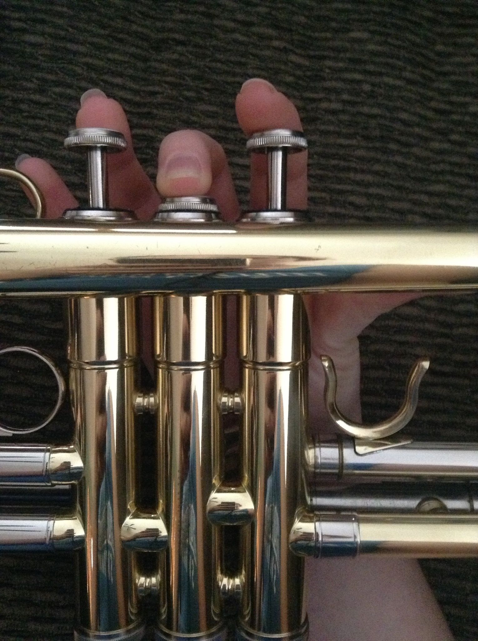 b flat minor scale trumpet