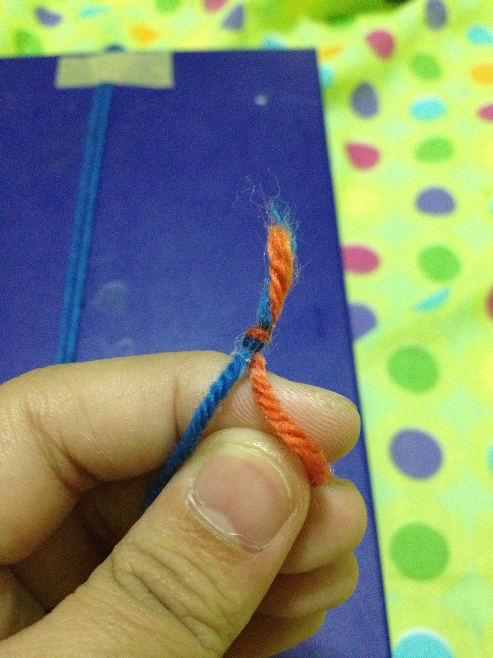 How to make a yarn bracelet B+C Guides