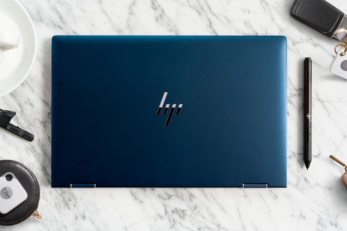 Tile and HP Elite Dragonfly laptop