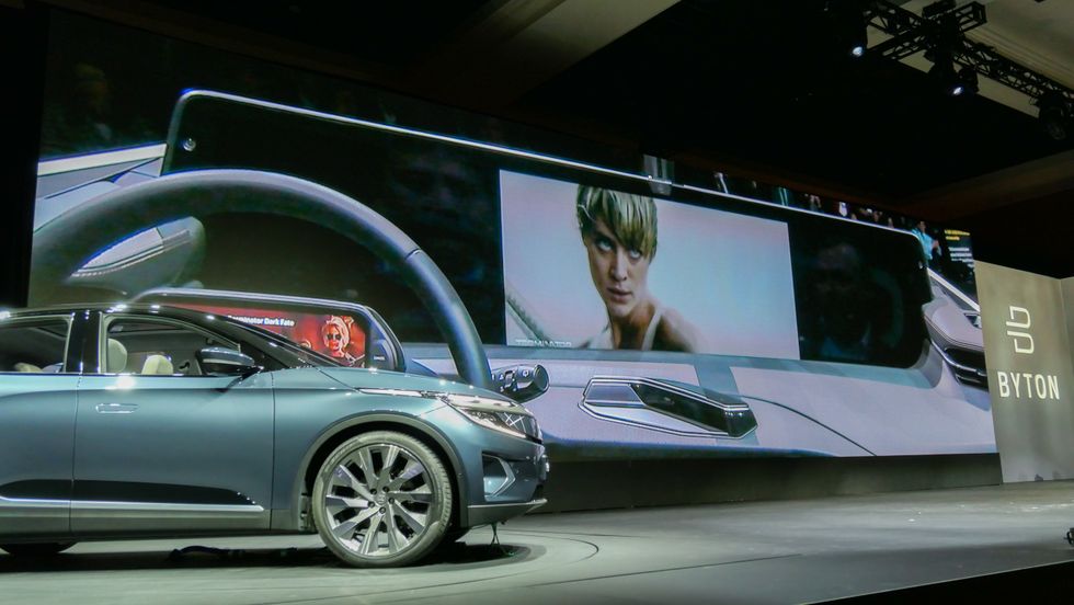 Byton M-Byte electric car