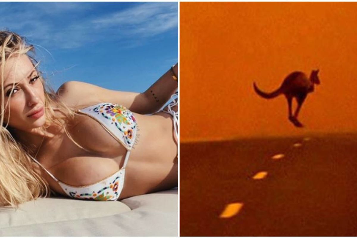 Instagram model raises over $700,000 for Australia's wildfires by trading donations for nudes