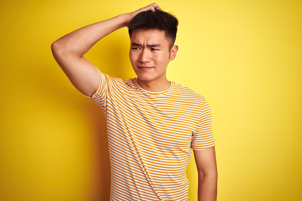 Professional man wondering if he can reach his full potential in his current career