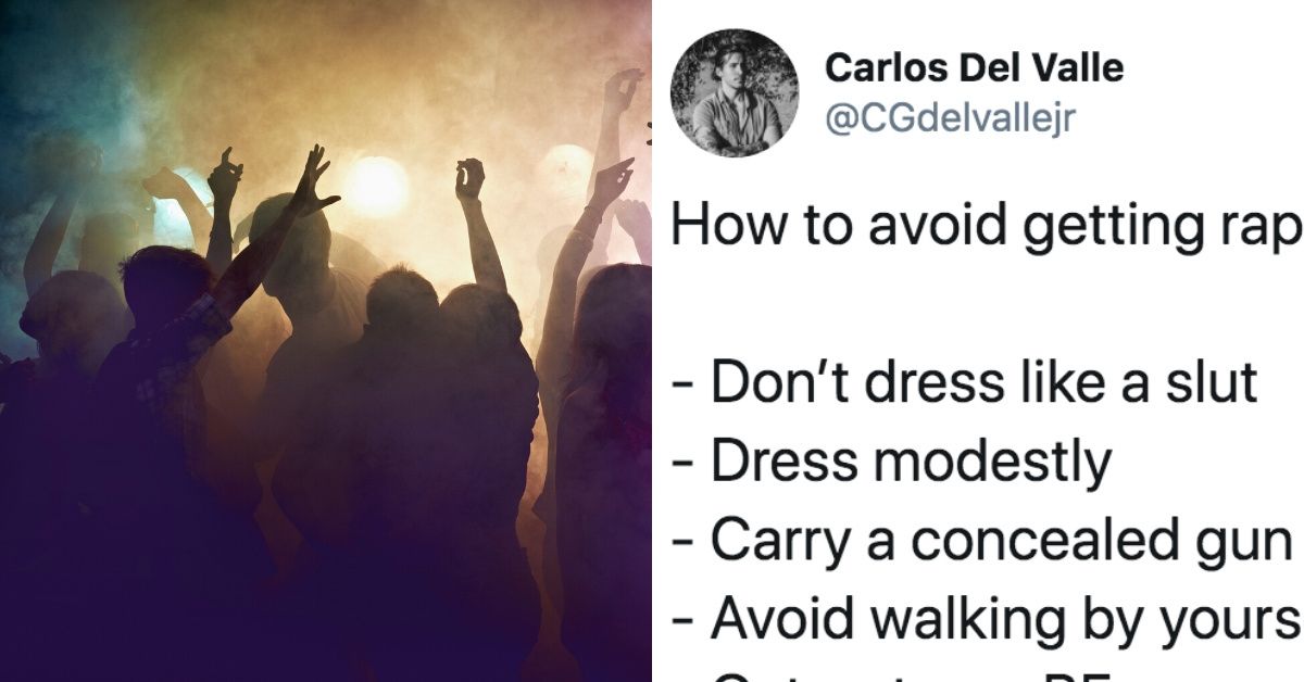 Guy's Tweet Informing Women How To 'Avoid Getting Raped' Gets Shut All The Way Down