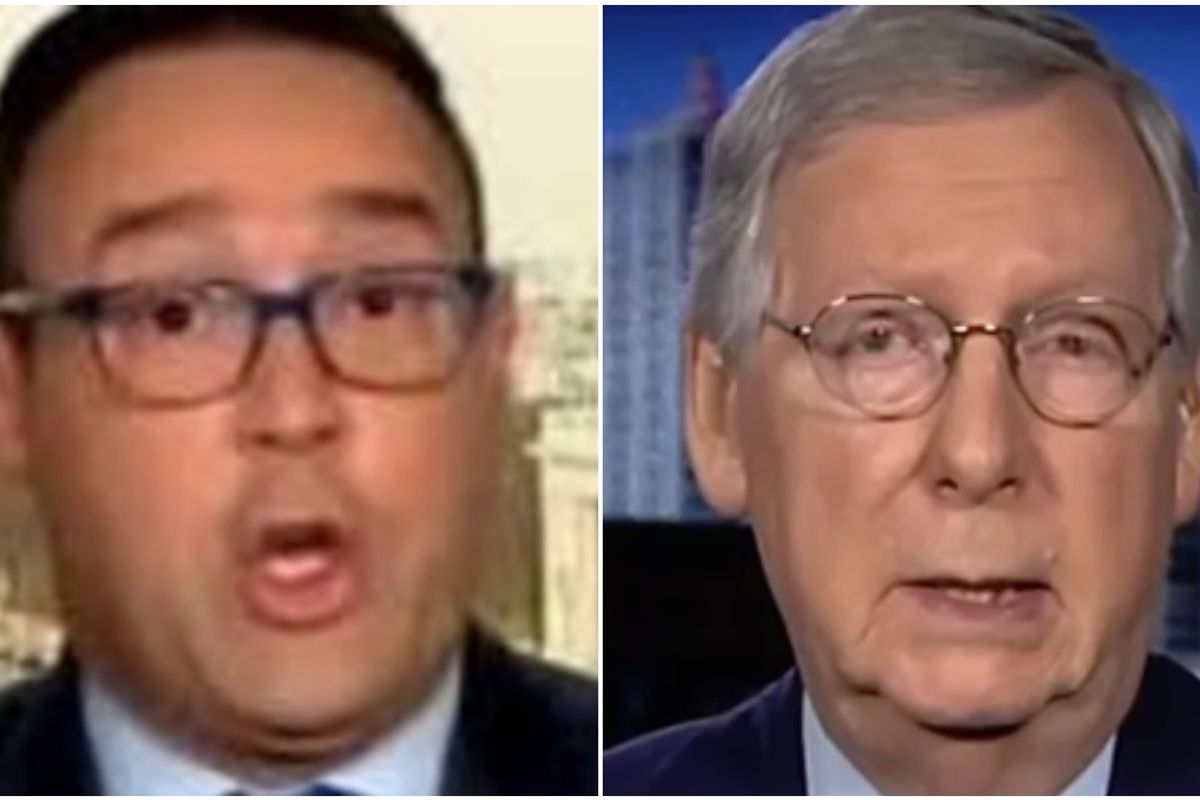 Congratulations, Chris Cillizza And Mitch McConnell! You've Both Won A One-Way Trip To Go-F*ck-Yourself-Ville!