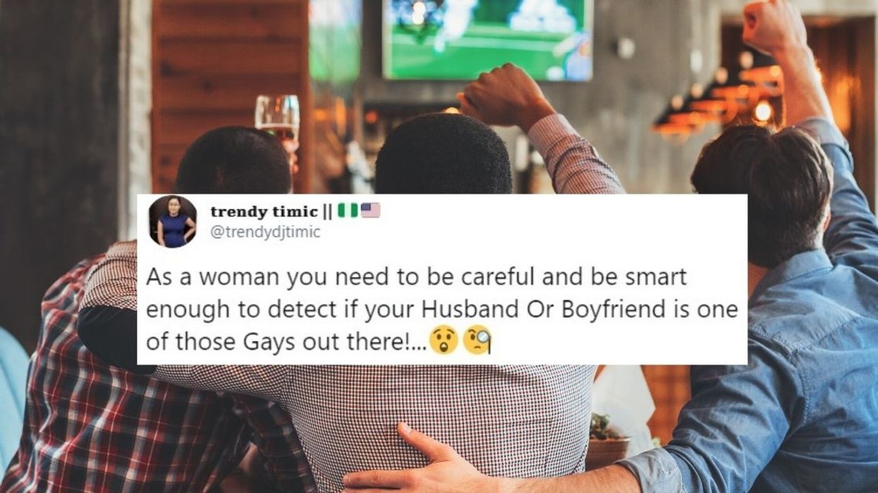 'Woman' Slammed For Homophobia After Offering Tips On Detecting If Your Significant Other Is 'One Of Those Gays Out There'