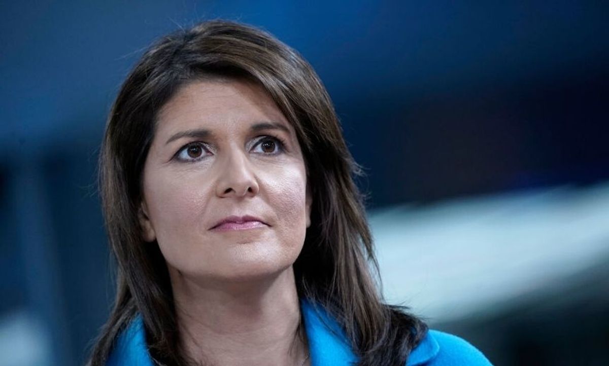Nikki Haley Is Getting Slammed for Desperate Attempt to Defend Her Claim That 'Democrats Are Mourning' Soleimani's Death