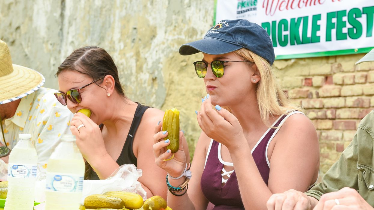 There's a Pickle Festival in North Carolina, and it has pickle-flavored everything