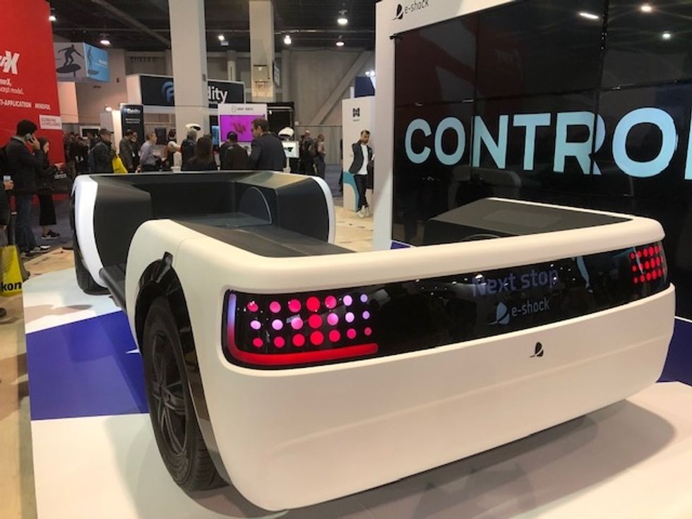 Self-driving vehicle from E-Shock