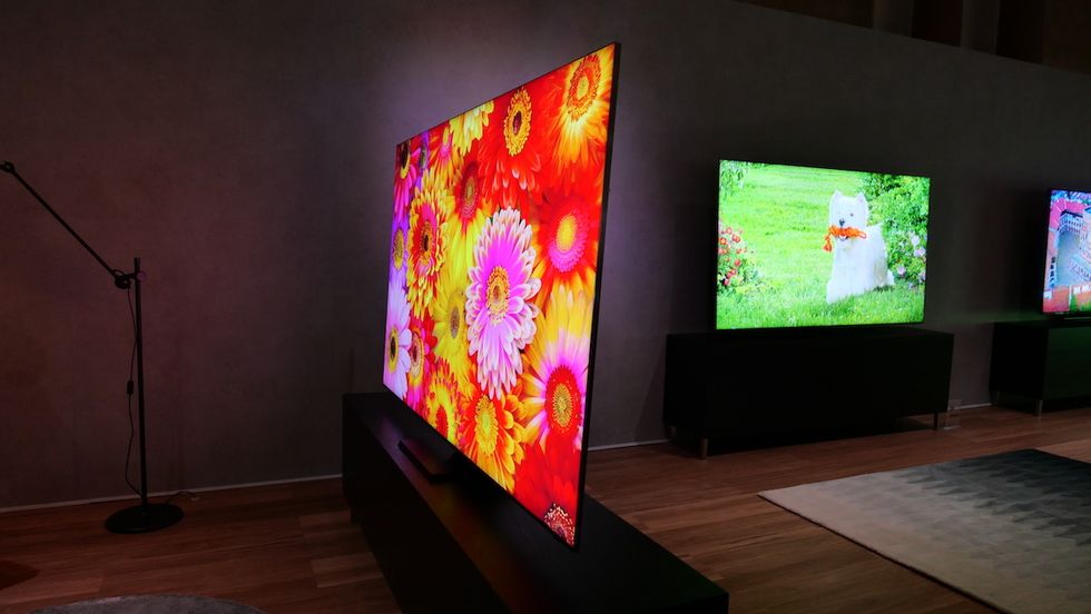 The bezel is almost invisible, at just 2mm