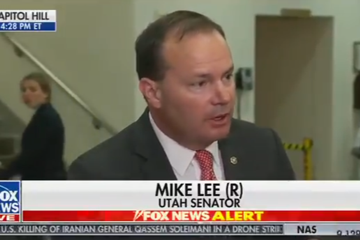 GOP Senators Actually Pissed At Trump Over Iran Briefing, Will Go Back To Being Cowards Tomorrow