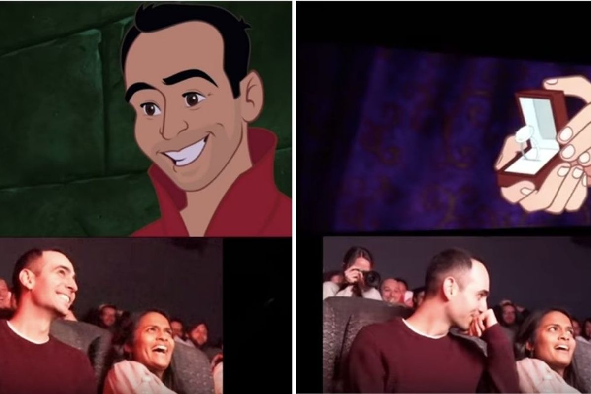 Man Hacking His Girlfriend S Favorite Disney Movie Might Be The Best Proposal Ever Upworthy Man Hacking His Girlfriend S Favorite Disney Movie Might Be The Best Proposal Ever Upworthy