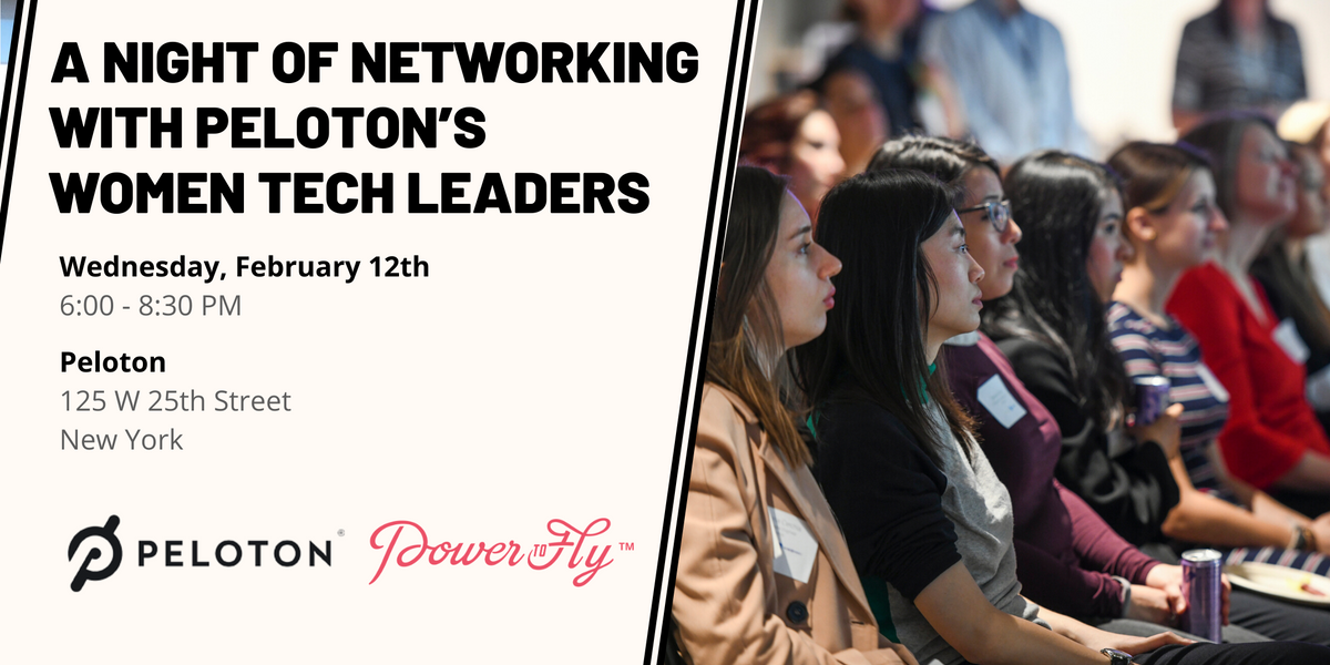 A Night of Networking with Peloton’s Women Tech Leaders