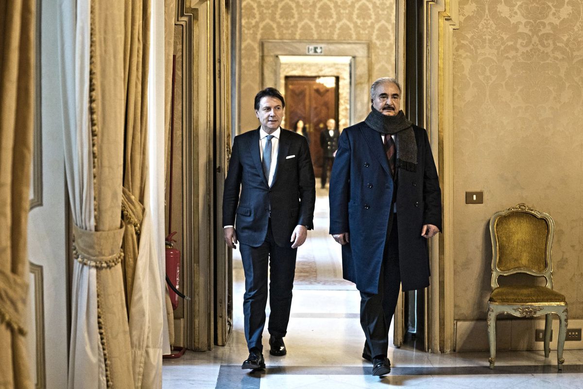 Haftar uccide i primi miliziani turchi. E Giuseppi tace sul patto col generale