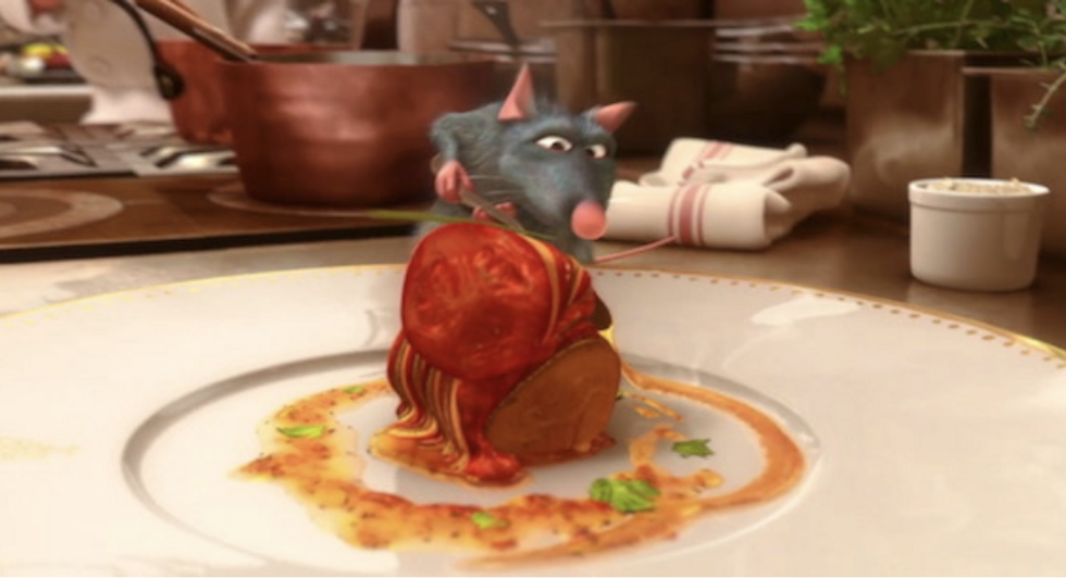 Ratatouille Movie Food Critic Scene - My Food