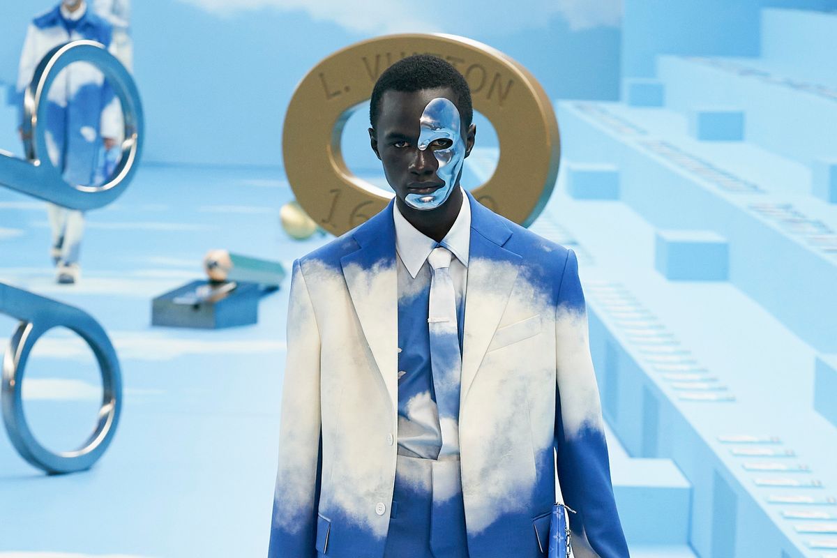 Virgil Abloh Made Playful Suits for Louis Vuitton Fall 2020