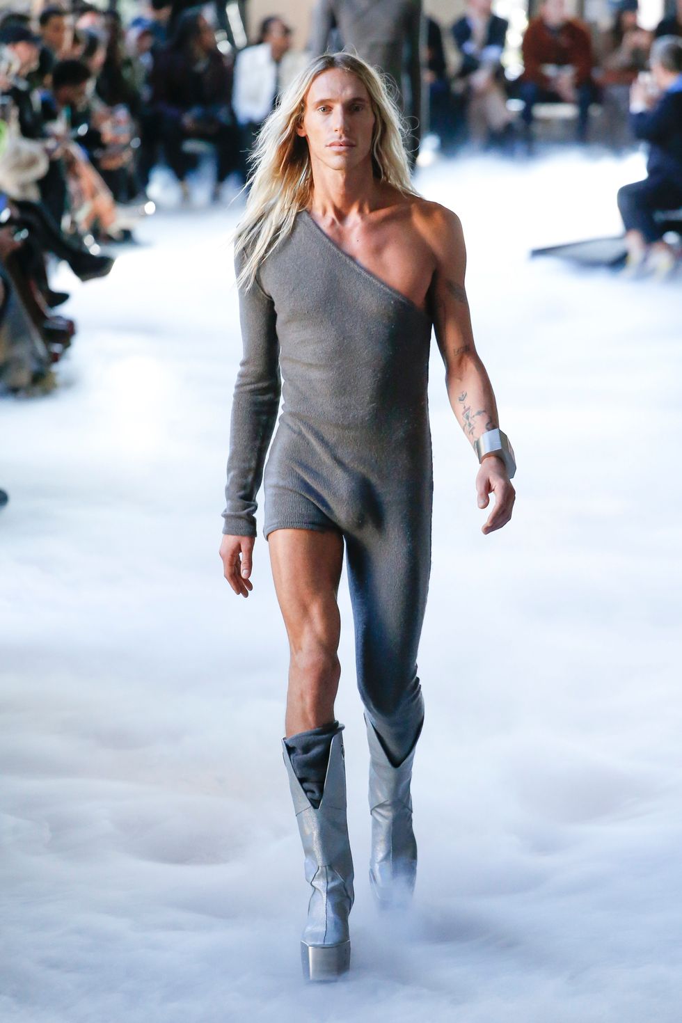 The Shoulders at Rick Owens' Fall 2020 Men's Were Monstrous