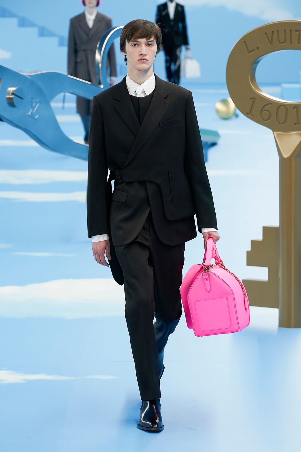 Among the Clouds, Virgil Abloh's Louis Vuitton Transforms the Suit