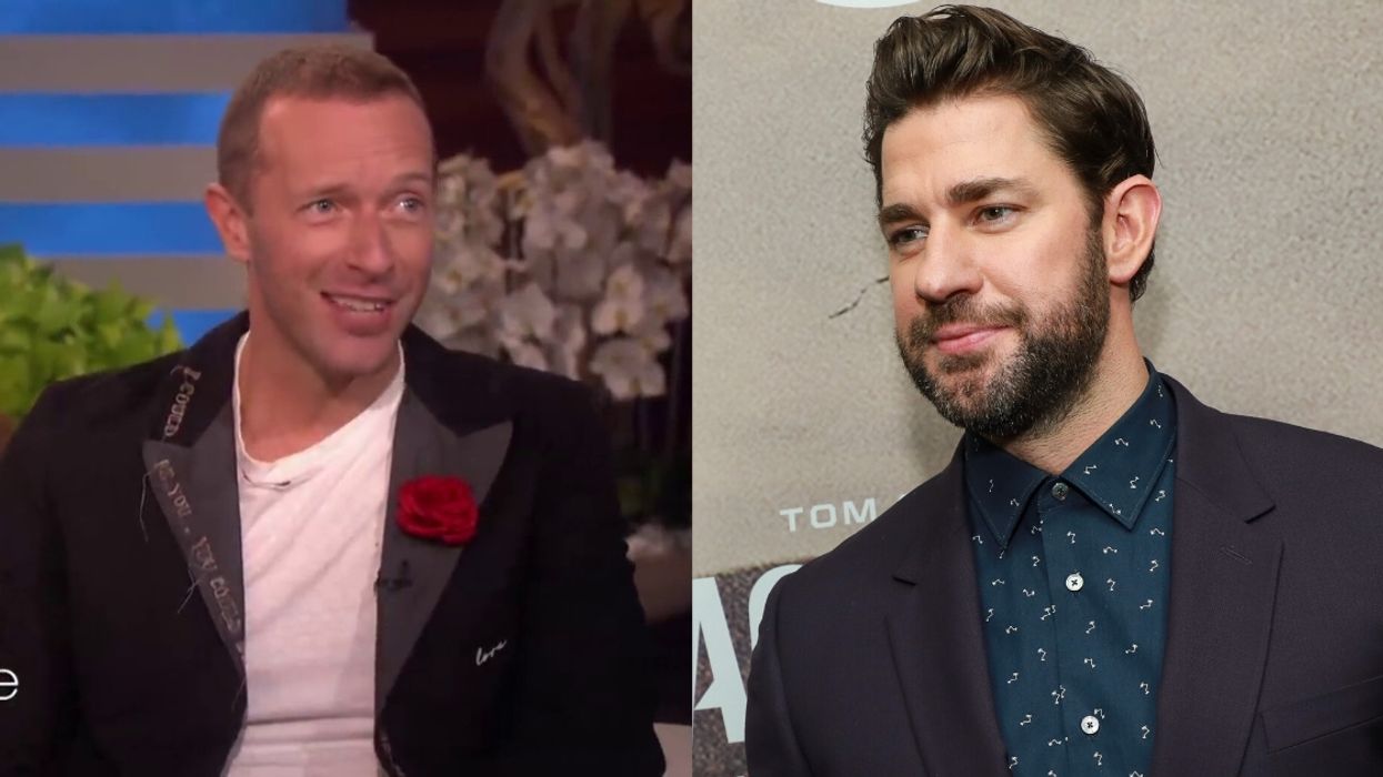 Coldplay's Chris Martin Told Ellen About His Funny Idea For 'A Quiet Place'—And John Krasinski's Response Just Made It Even Better