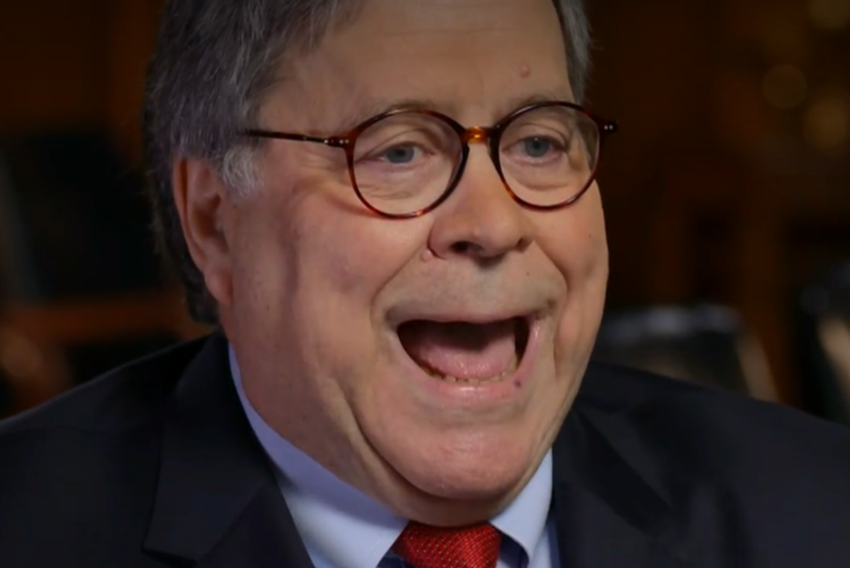 Bill Barr Gets Caught With His D*ck In Rudy's Cookie Jar ... Again.