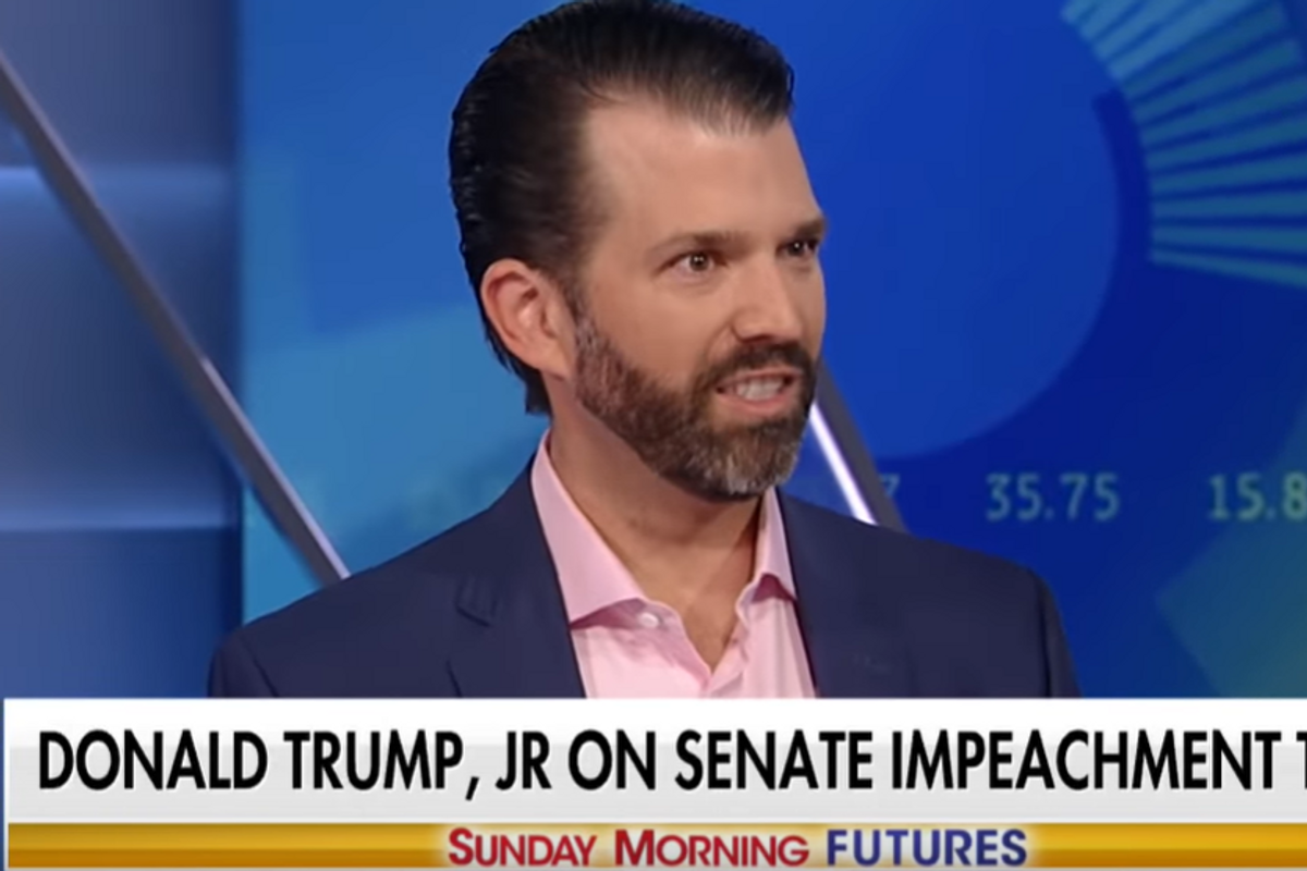 Uh Oh, GOP Senators, Donald Trump Jr. GON' GITCHA!