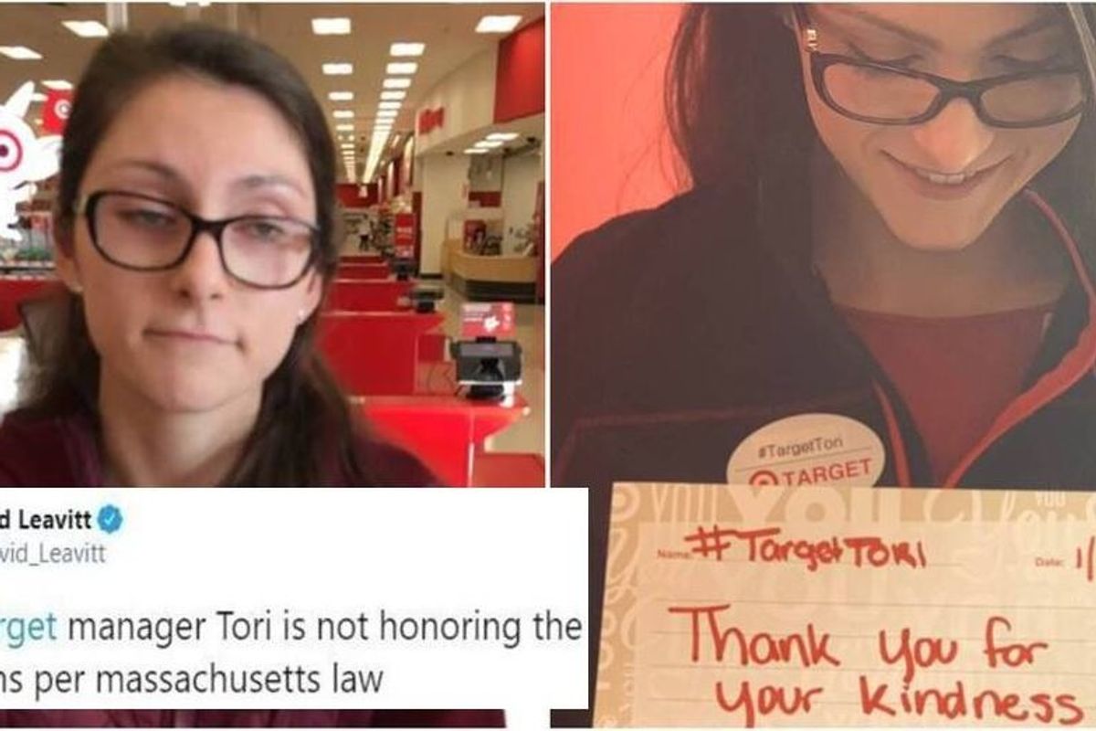 Tori, the Target manager who was Tweet-shamed by an irate cheapskate, just got a $30,000 vacation