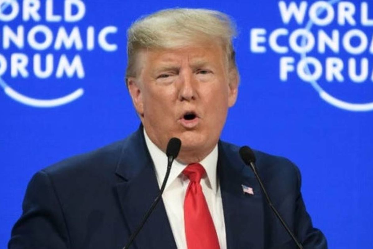 Trump says the U.S. will join the Trillion Trees Initiative