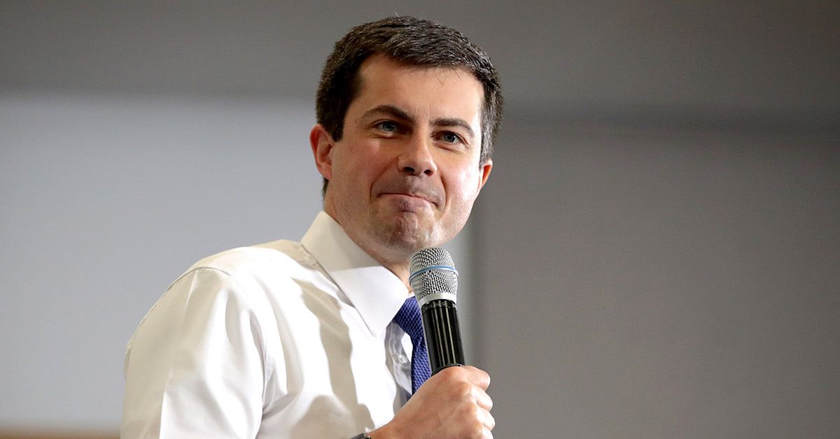 Conspiracy Theorists Absurdly Claim Pete Buttigieg Is A CIA Operative Because Of His 'Hypnotic Blue Eyes'