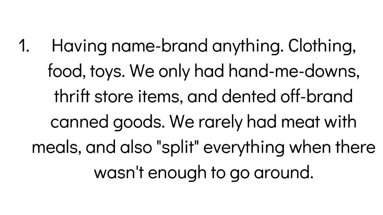 People Who Grew Up Poor Explain Which Things Scream 'Rich' To Them